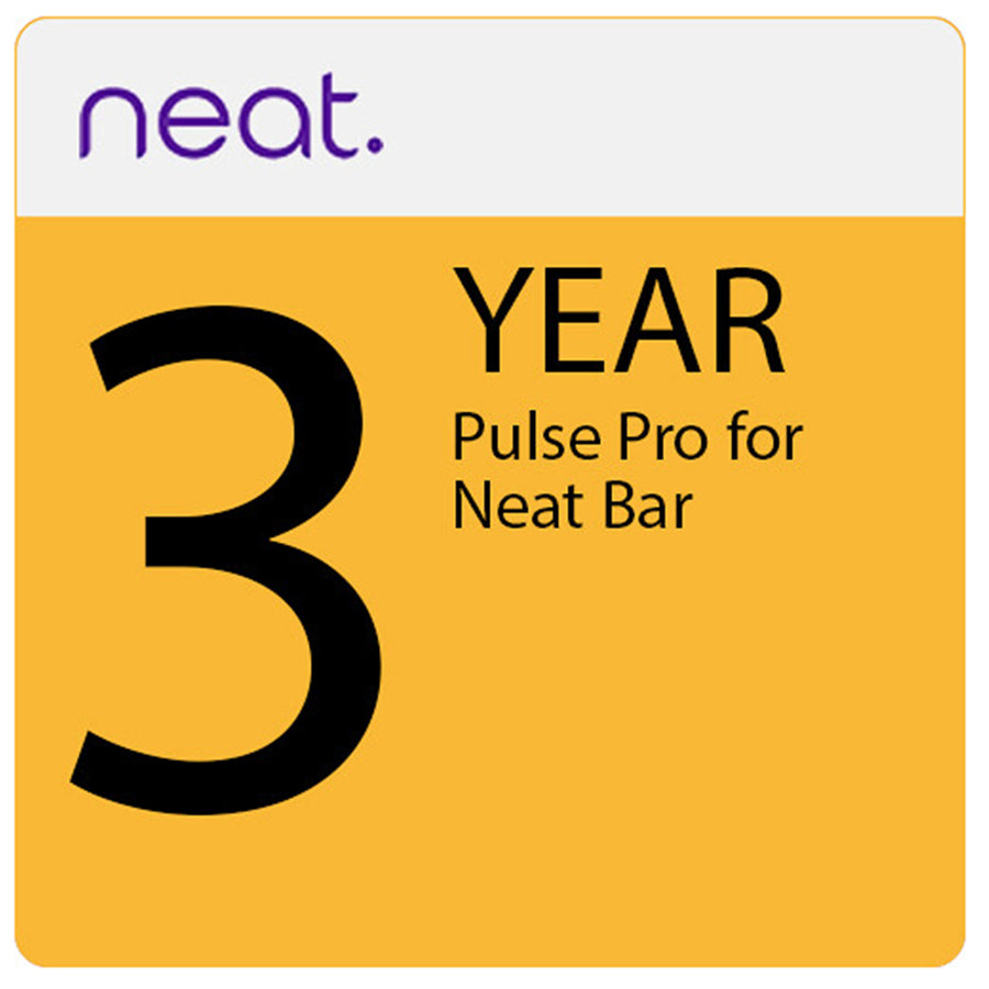 NEAT PULSE PRO FOR NEAT BAR AND NEAT PAD, INCLUDING CONTROL, CARE, AND COVER FOR 3 YEARS
