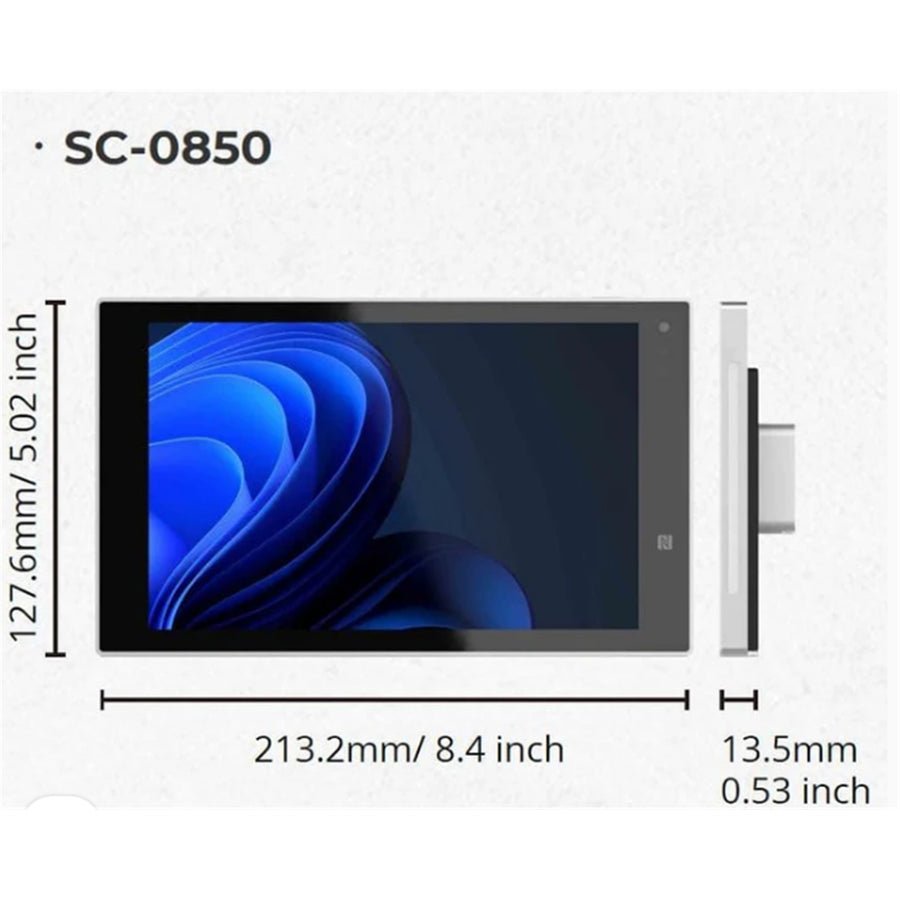 Qbic HC-0850N - Luminen 8" - Smart Control with Touch Screen, Gateway and Mini Server