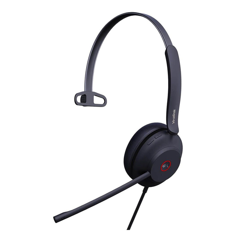 Yealink  UH37 Mono USB-C/A Wired On-Ear Headset - Teams Certified