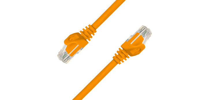 Go Wireless NZ IPL-UTP6-OR-0.5 - IPL-UTP6-OR-0.5 Metre Cat6 UTP Indoor Ethernet Cable - Orange