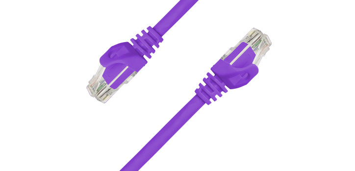 Go Wireless NZ IPL-UTP6-PU-0.75 - IPL-UTP6-PU-0.75 Metre Cat6 UTP Indoor Ethernet Cable - Purple