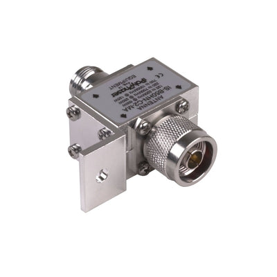 IS-B50LN-C2-MA - PolyPhaser IS-B50LN-C2-MA N-Male to N-Female 10MHz to 1GHz DC Coax Blocking Surge Protector
