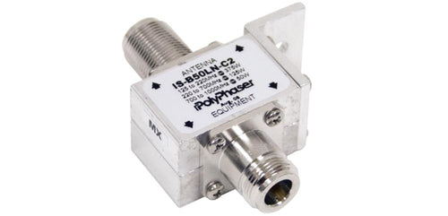PolyPhaser IS-B50LN-C2 - IS-B50LN-C2 125-1000MHz DC Blocking N Female