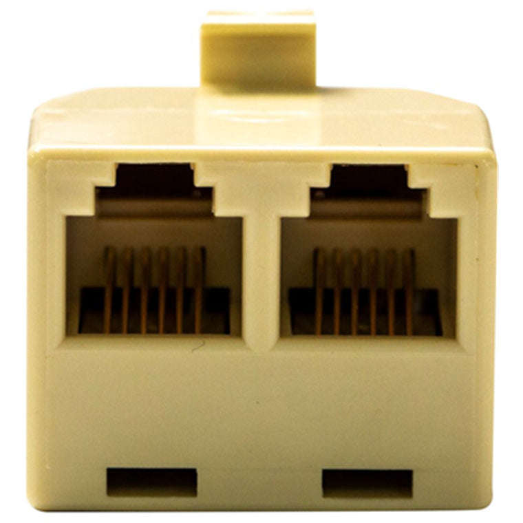 DYNAMIX A-RJ11T - RJ11 6x Conductor Dual Adaptor 2x Sockets/1x Plug