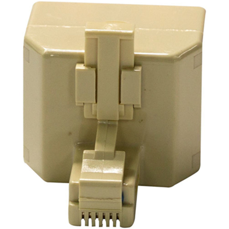 DYNAMIX A-RJ11T - RJ11 6x Conductor Dual Adaptor 2x Sockets/1x Plug