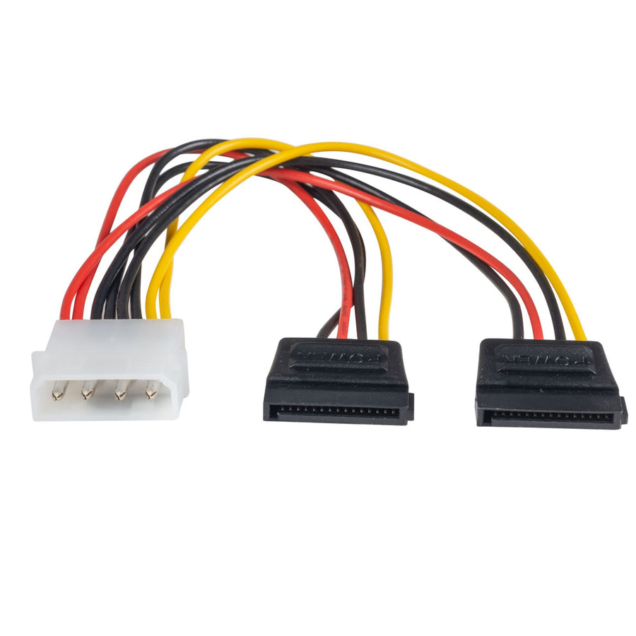 DYNAMIX C-SATAPC02 - Dual Port Serial ATA Power Splitter Cable Converts 5.25'' Power Connector to 2x SATA