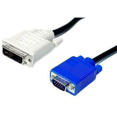 Dynamix  C-DVI-VGA-2  DVI-A Male to VGA Male Cable - 2m