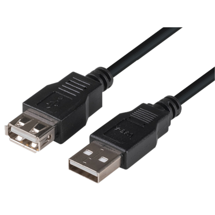 DYNAMIX C-U2-1 - 1m USB 2.0 Cable USB-A Male to USB-A Female Connectors
