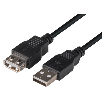 DYNAMIX C-U2-2 - 2m USB 2.0 Cable USB-A Male to USB-A Female Connectors