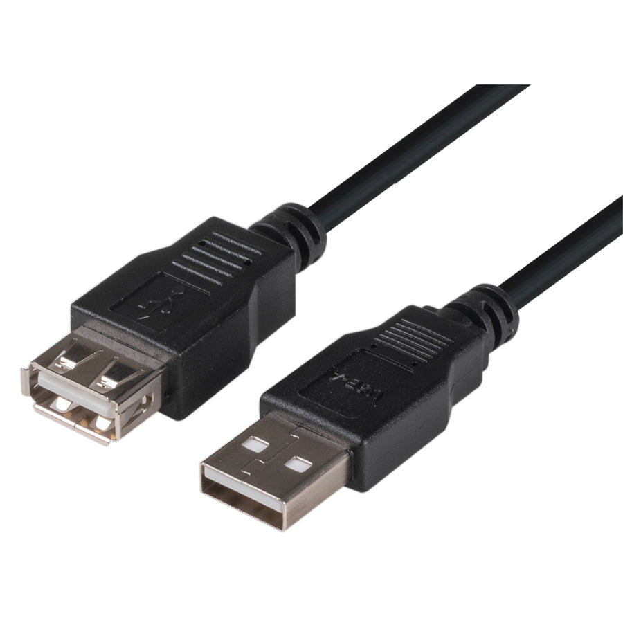 DYNAMIX C-U2-2 - 2m USB 2.0 Cable USB-A Male to USB-A Female Connectors