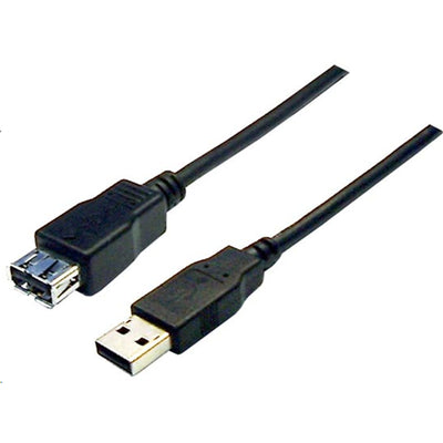 C-U2-3 - 3m USB 2.0 Verlängerungskabel USB-A Stecker auf USB-A Buchse