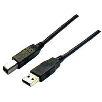DYNAMIX C-U2AB-1 - 1m USB 2.0 Kabel USB-A Stecker auf USB-B Stecker