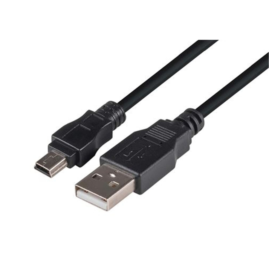 DYNAMIX C-U2AMB-5 - 5m USB 2.0 Mini-B Male to USB-A Male Connectors