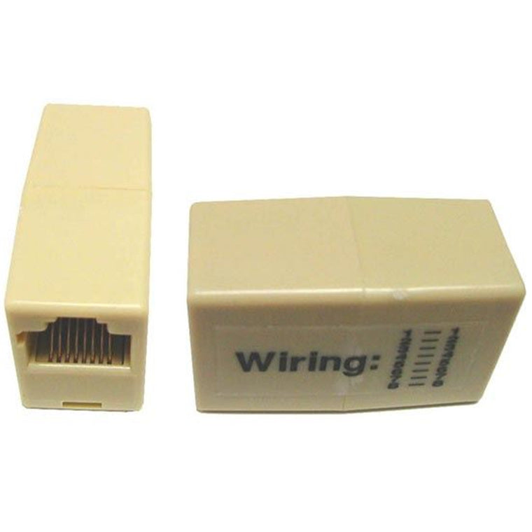 DYNAMIX A-RJ45-1-1 - Voice Rated RJ45 8C Joiner 2-Way (2x RJ45 Sockets) Not to be used on Data Network