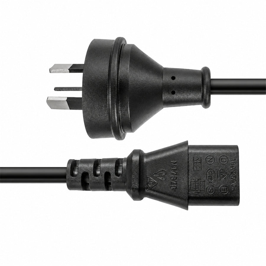 DYNAMIX C-POWERC5 - 5M 3-Pin Plug to IEC C13 Female Plug 10A Power Cord. 1.0mm copper core.