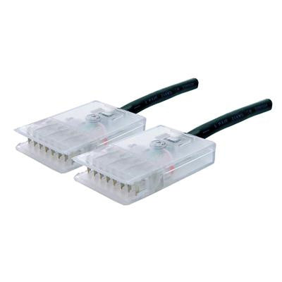 Dynamix PL-1104P-2 Cat5e 110 Patch Lead - 2m - Black 4 Pair - A Spec