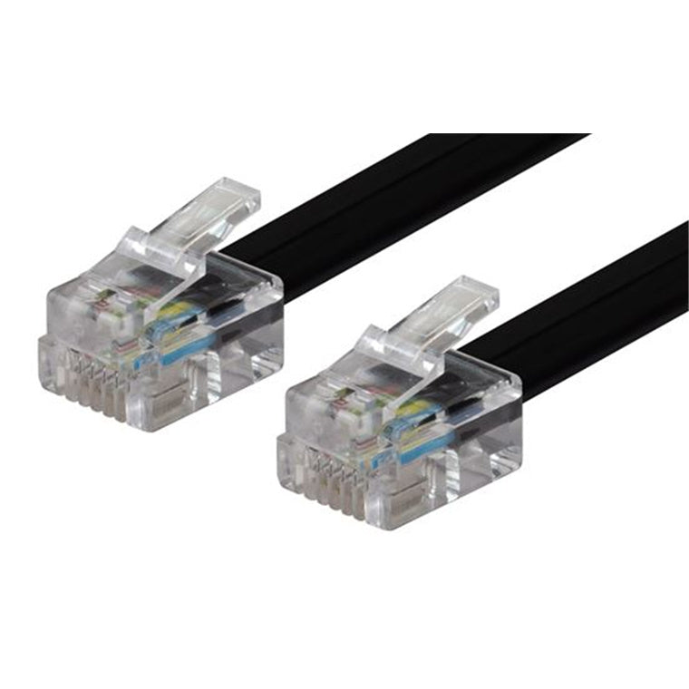 DYNAMIX C-RJ11-5M - 5m RJ12 to RJ12 Cable - 6C All pins connected straight through