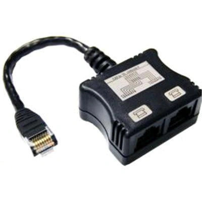 DYNAMIX C-RJ45LT5 - RJ45 Dual Adapter (2x Digital Ph w/ short cable