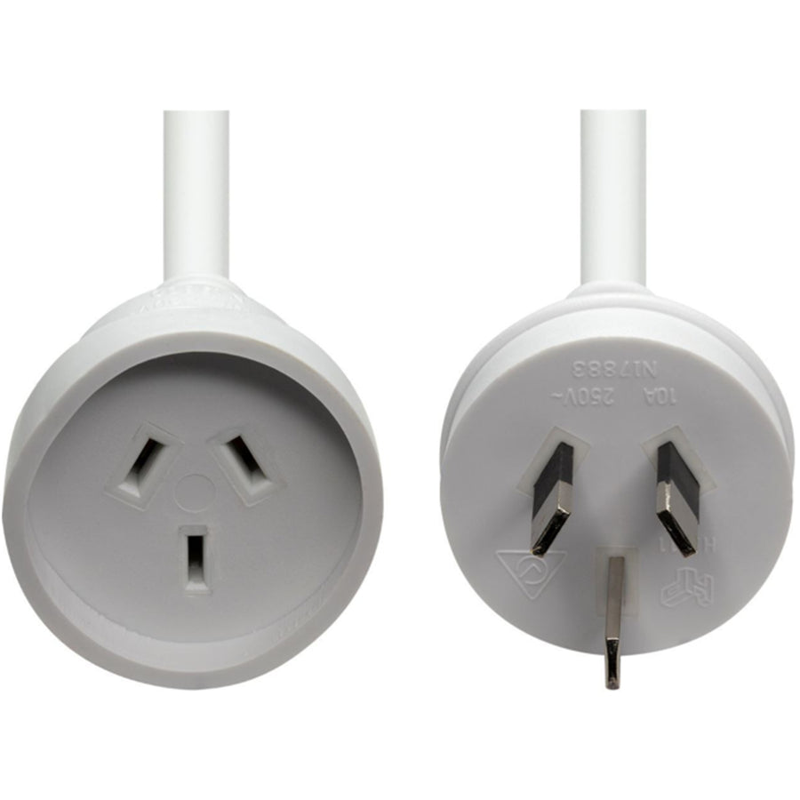 Dynamix  PEXT3M 3m Standard Duty Power Extension Lead - White