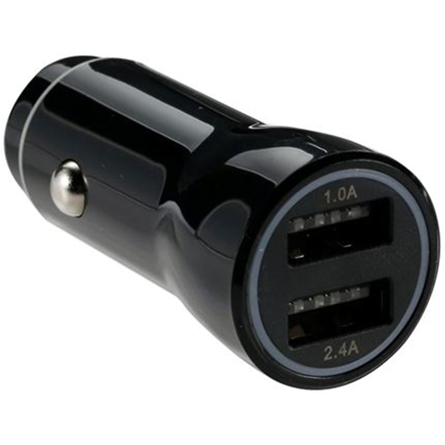 JACKSON PTUSB34CIG - 3.4A Dual Port In-Car Phone Charger w/ 2x USB-A Ports. Fast Charge 2 Devices