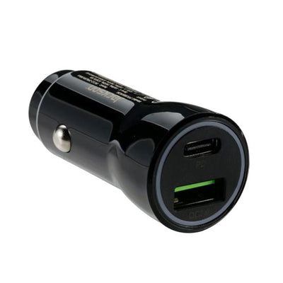 JACKSON PTUSB54CIG – 5,4A Dual-Port KFZ-Ladegerät mit 1x USB-A & 1x USB-C Anschlüssen. Schnelles Laden von 2 Geräten