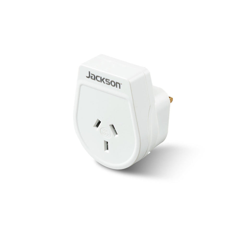 Jackson  PTA8811M Slim Outbound Travel Adaptor for Use in UK / Hong Kong
