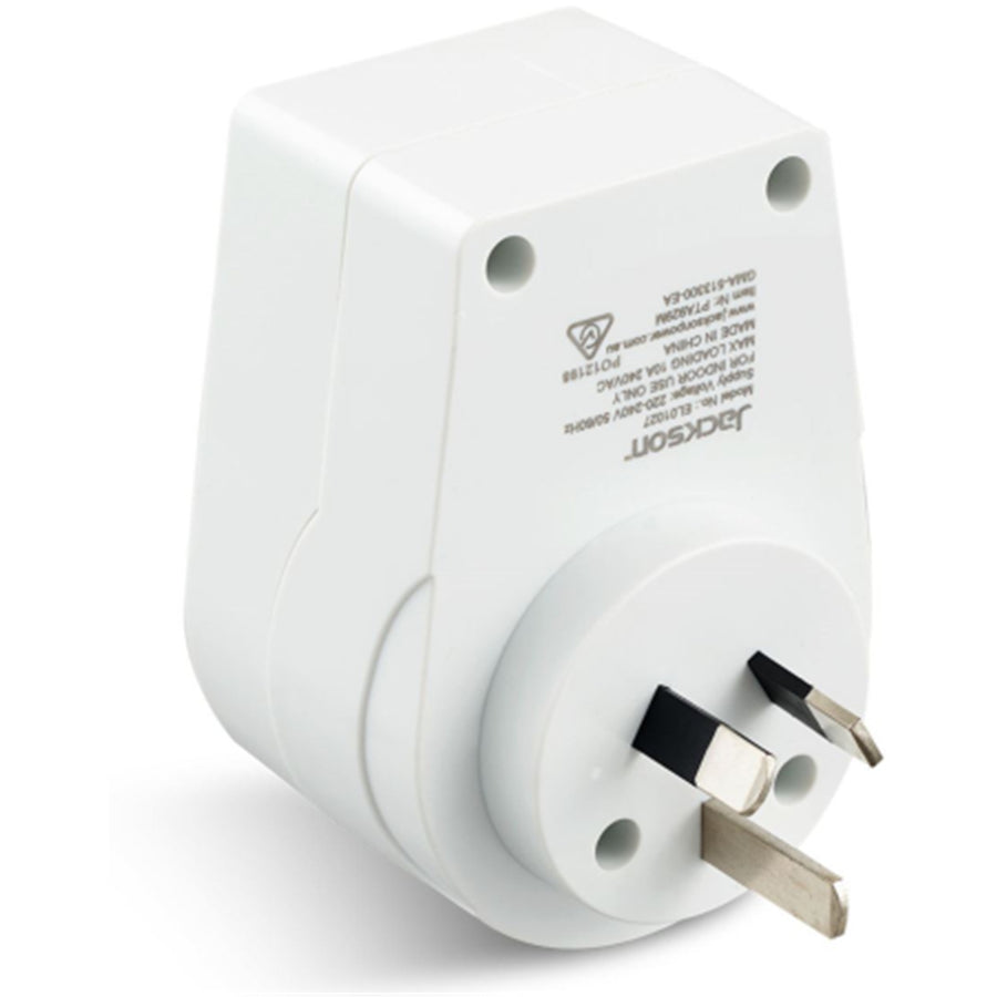 Jackson PTA929M  Slim Inbound Travel Adaptor for use in NZ/AUS - Europe, USA and Parts of AsiaPlugs
