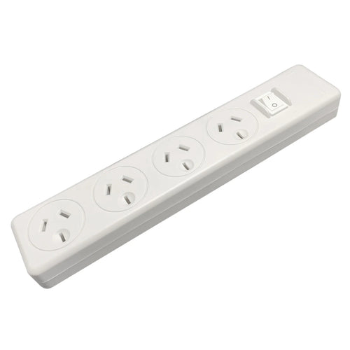 Jackson PT5944 Master Switched 4 Way Surge Protected Powerboard