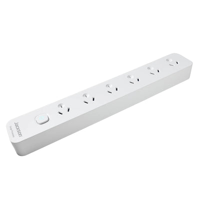 Jackson PT5966 Master Switched 6 Way Surge Protected Powerboard
