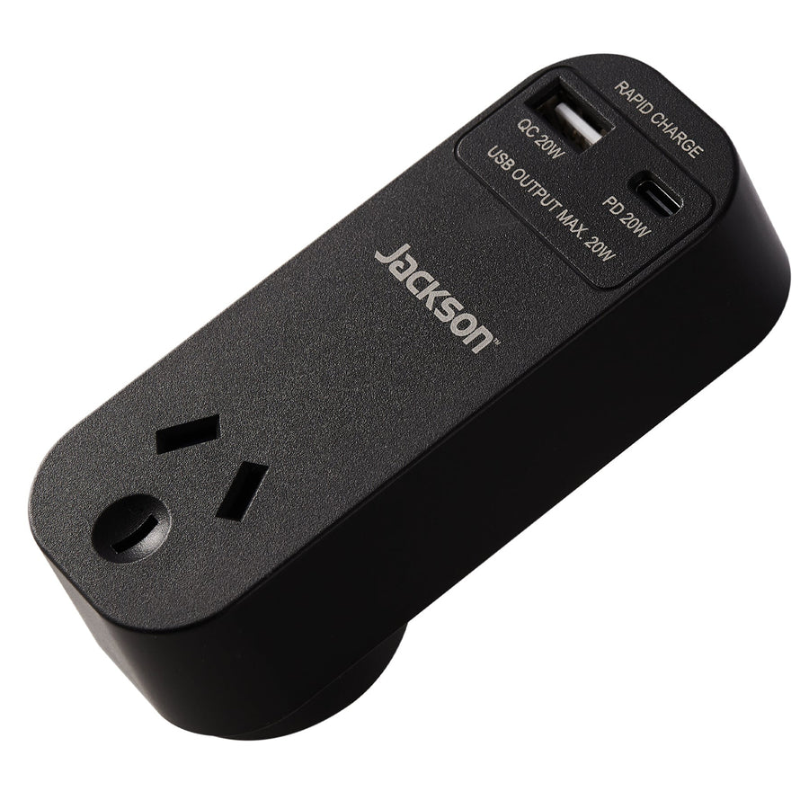 JACKSON PTPD20W - 20W PD Rapid Charge USB-A/C Ports Wall Adapter