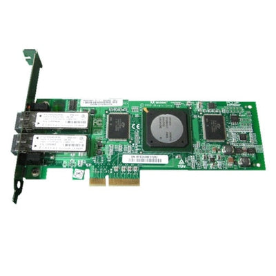 Dell EMC JF340 Dell FC 4Gb 2-Port PCI-E-1.0x4 Qlogic QLE2462 Controller with FH Bracket - APN