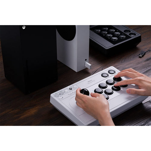 8Bitdo   Wireless 2.4G XBOX Arcade Stick - White