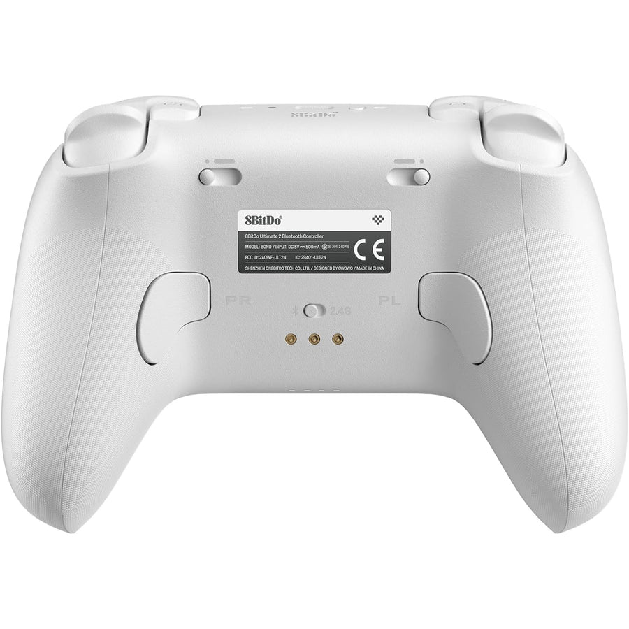8Bitdo Ultimate 2 Windows & Nintendo Switch Bluetooth Controller - White