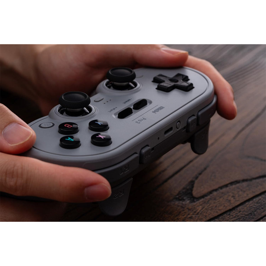 8Bitdo Pro 3   Bluetooth Controller - Grey Edition