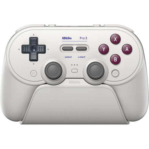 8Bitdo Pro 3   Bluetooth Controller - Classic Grey Edition