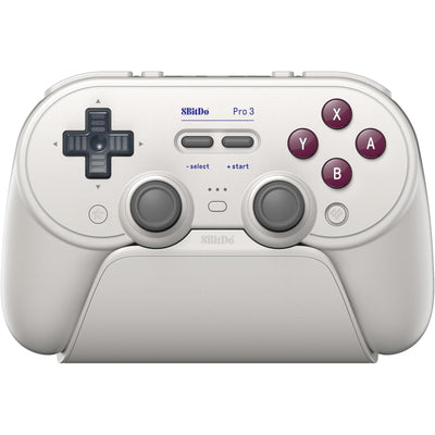 8Bitdo Pro 3   Bluetooth Controller - Classic Grey Edition