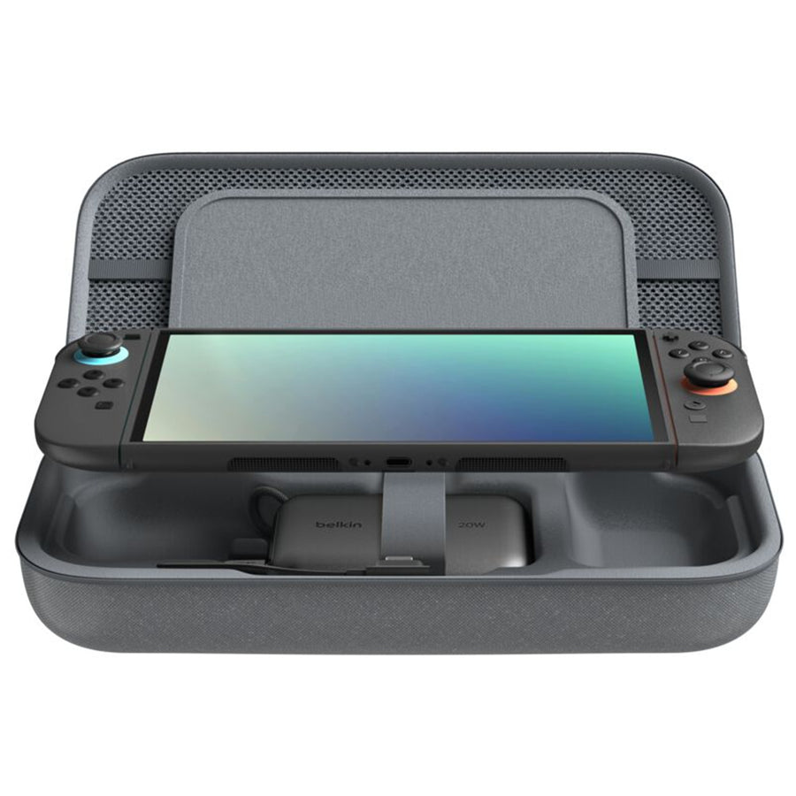 Belkin ENA001FQCH - Charging Case for Switch 2 # Charcoal