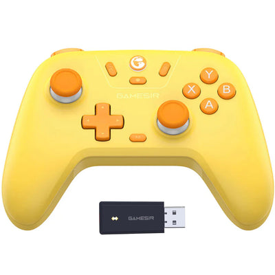 GameSir  T4 Nova Lite  Multi-Platform Gaming Controller - Golden Yellow