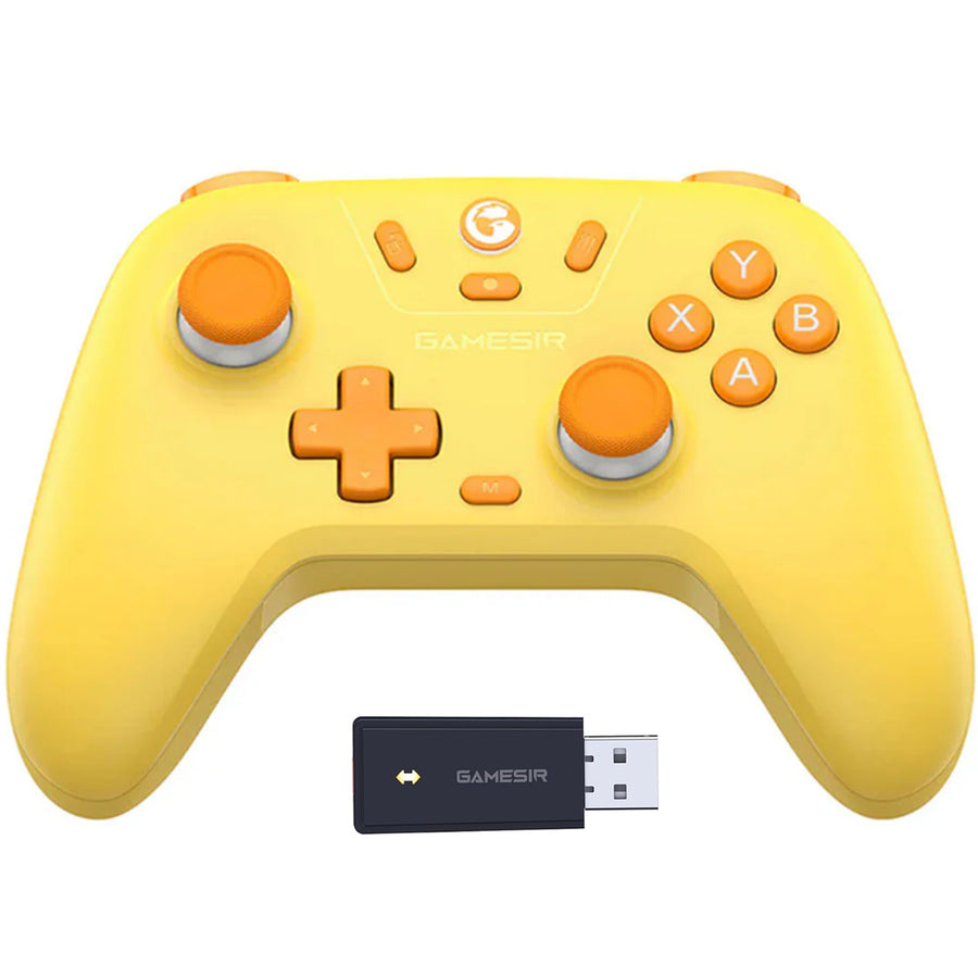 GameSir  T4 Nova Lite  Multi-Platform Gaming Controller - Golden Yellow