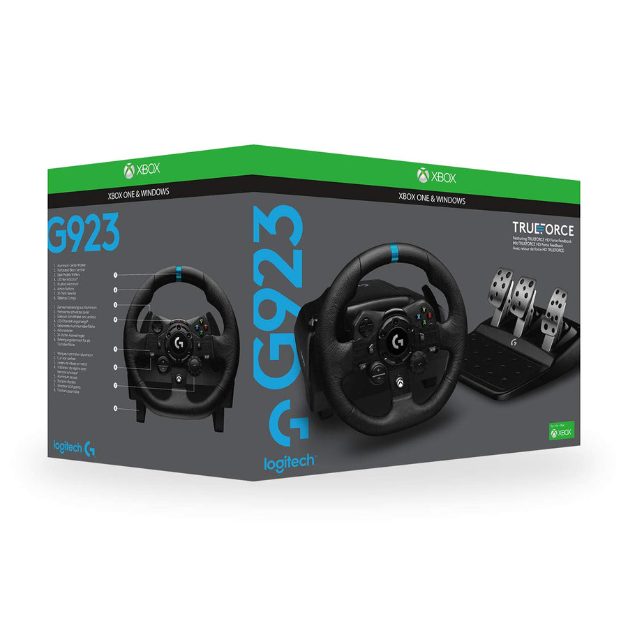 Logitech 941-000161 - G923 RACING WHEEL AND PEDALS XBOX ONE/PC