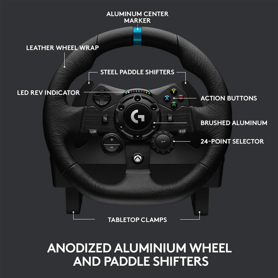 Logitech 941-000161 - G923 RACING WHEEL AND PEDALS XBOX ONE/PC