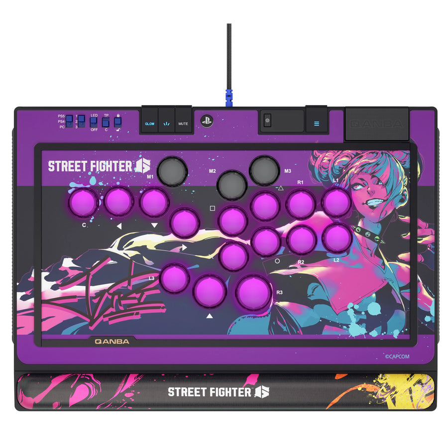 QGSACSF - Qanba Sapphire Arcade Controller Street Fighter Juri PS5/PS4/PC