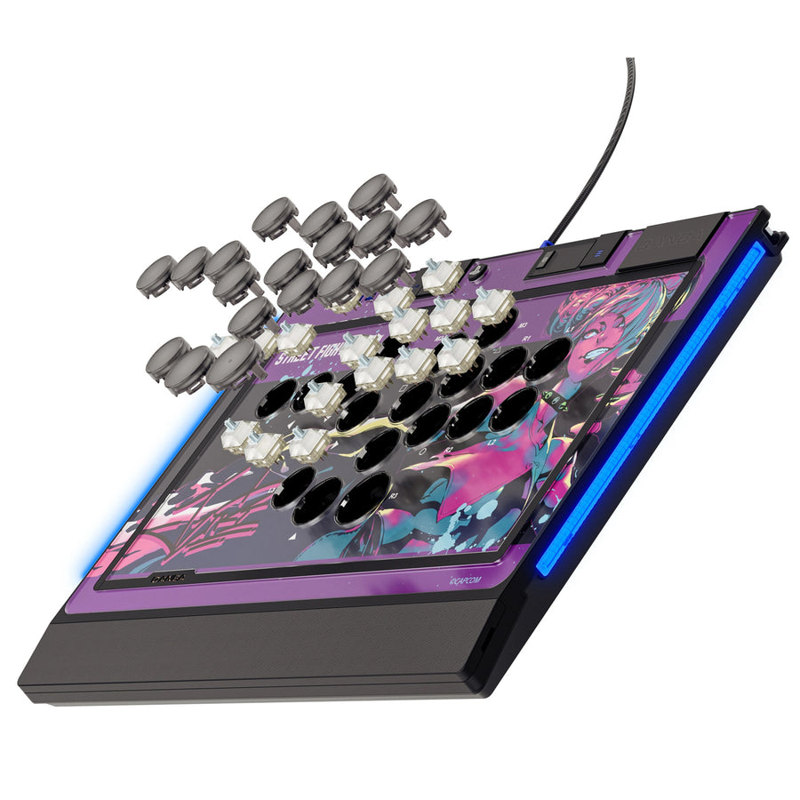 QGSACSF - Qanba Sapphire Arcade Controller Street Fighter Juri PS5/PS4/PC