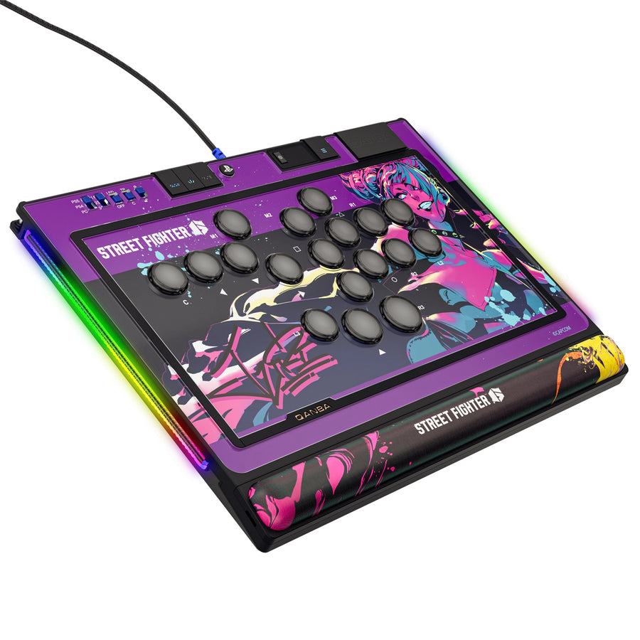 QGSACSF - Qanba Sapphire Arcade Controller Street Fighter Juri PS5/PS4/PC
