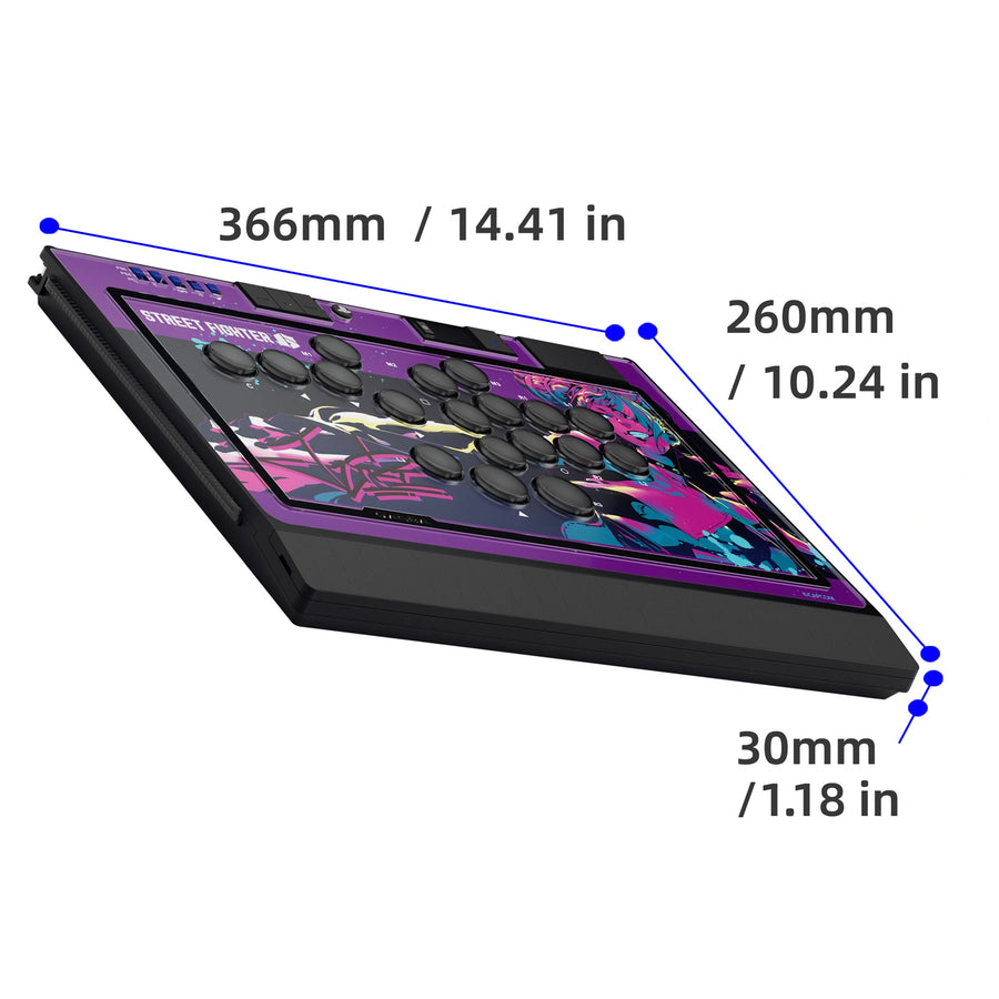QGSACSF - Qanba Sapphire Arcade Controller Street Fighter Juri PS5/PS4/PC