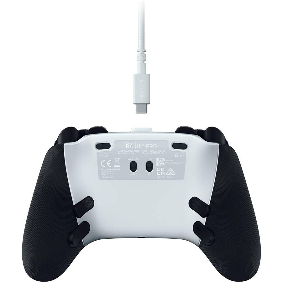 RAZER RAIJU V3 PRO - WIRELESS GAMING CONTROLLER FOR PLAYSTATION 5 & PC - WHITE - EU + ANZ PACKAGING