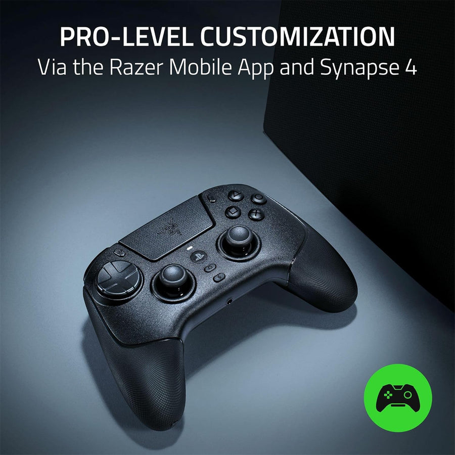 Razer Raiju v3 Pro Wireless Gaming Controller for PlayStation 5 & PC - Black