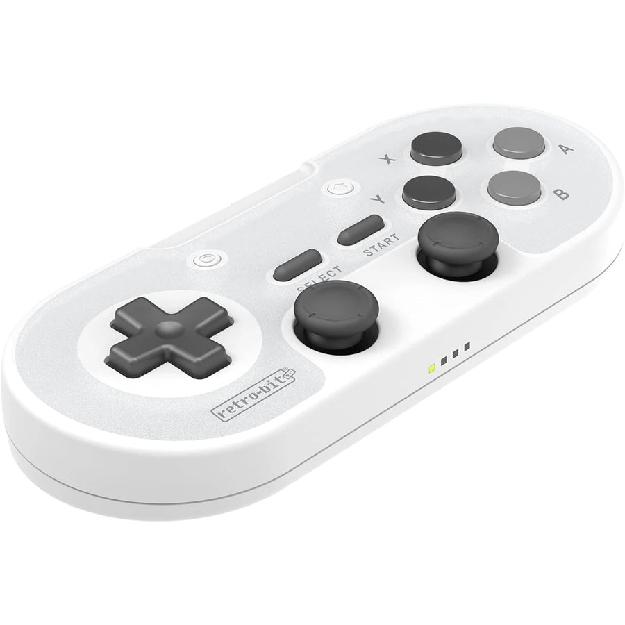 Retro-Bit  Legacy16 (Grey) 2.4GHz Wireless Controller for SNES, Switch, and USB Devices