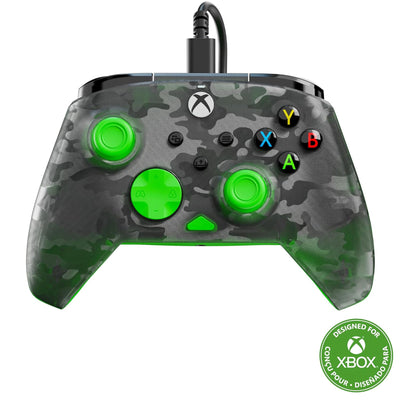 TURTLE BEACH REMATCH CORE WIRED CONTROLLER - CAMO/GREEN XBX