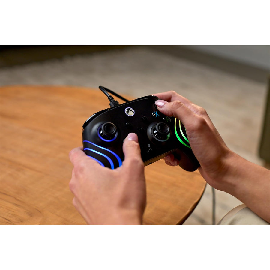 Turtle Beach Afterglow Wave  Wired RGB Gaming Controller for Xbox & PC - Black